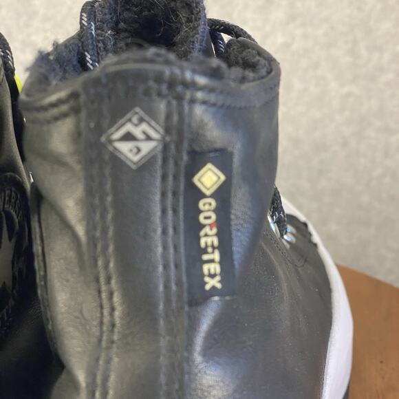 Converse Leather Gore-Tex Platform High Tops 🖤 Women’s 8.5 - Picture 7 of 12